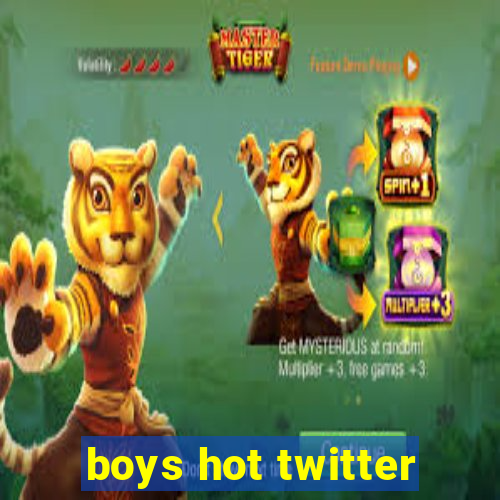 boys hot twitter